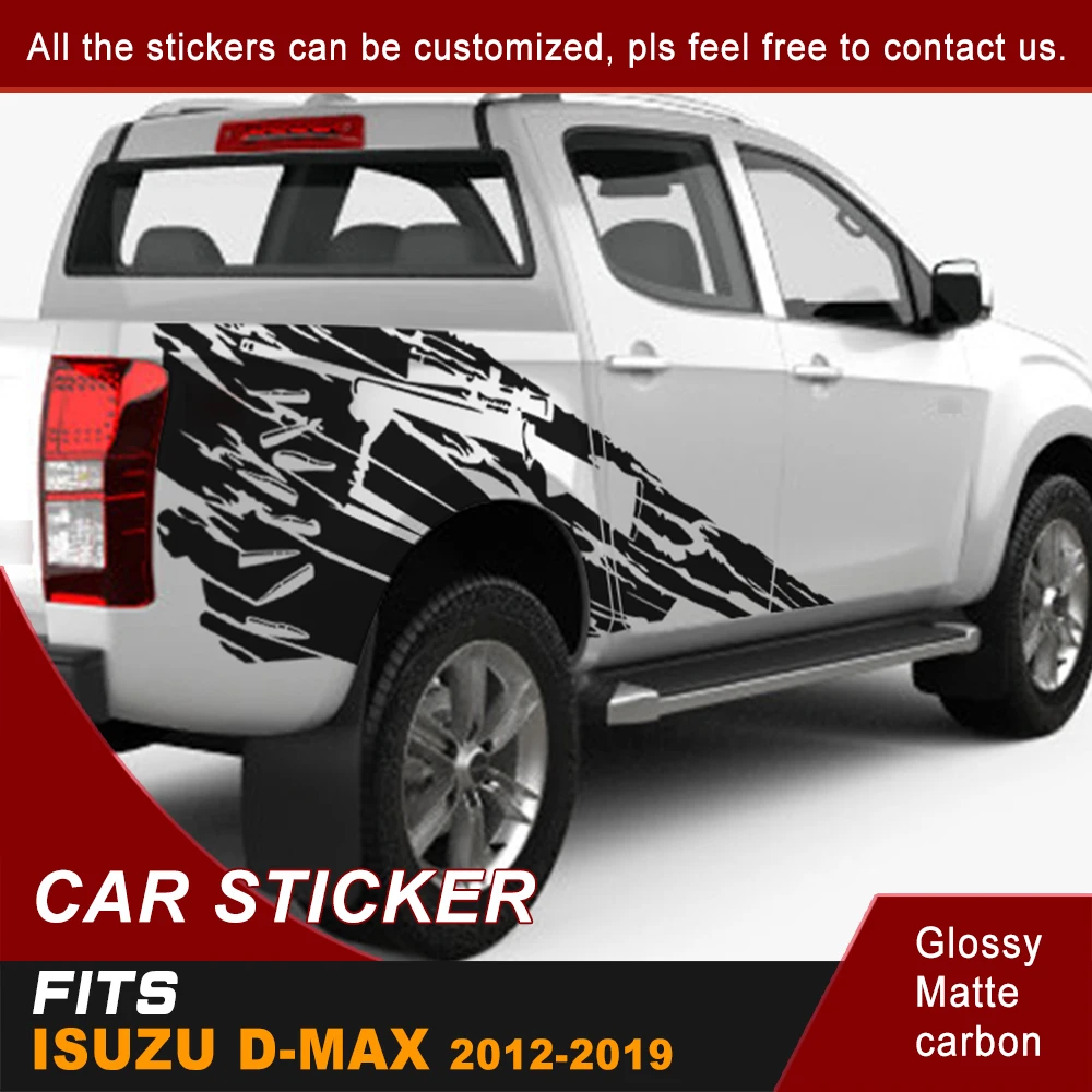 Наклейки для автомобиля виниловые наклейки Toyota Hilux Ford Ranger Isuzu D-Max | Автомобили и