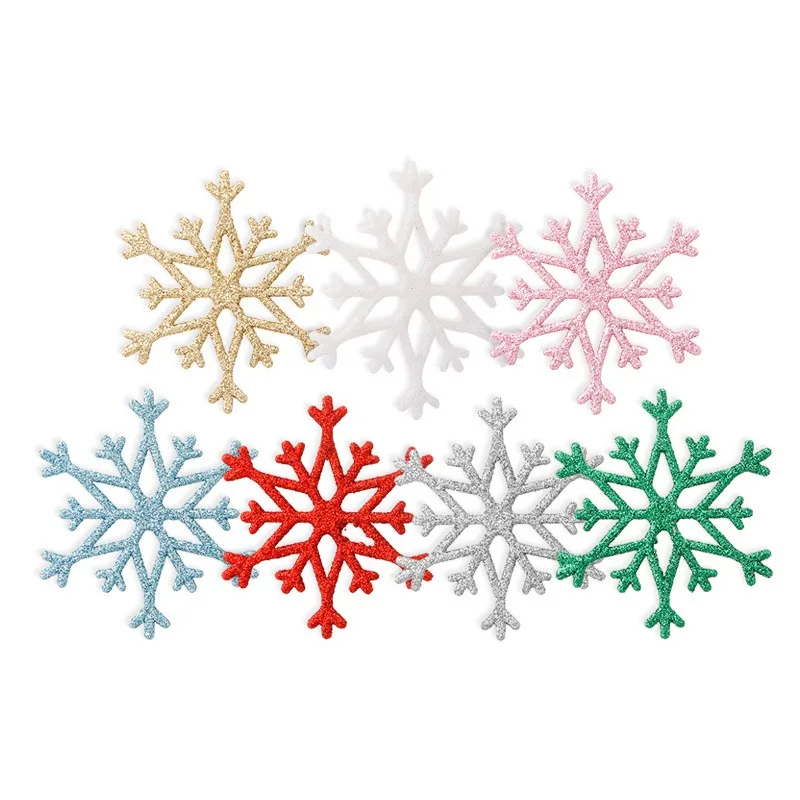 10 шт. Рождественская фотогирлянда блестящая пластиковая подвеска в виде