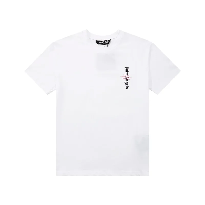 

letter Palm Angels printing couple street hip-hop popular simple wild men and women short-sleeved T-shirt 987951