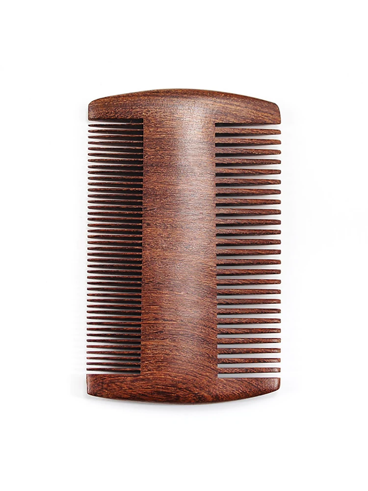 

New Sandalwood Pocket Anti-Static Wood Comb Beard Mustache Hair Brush Combs sandalwood Combs