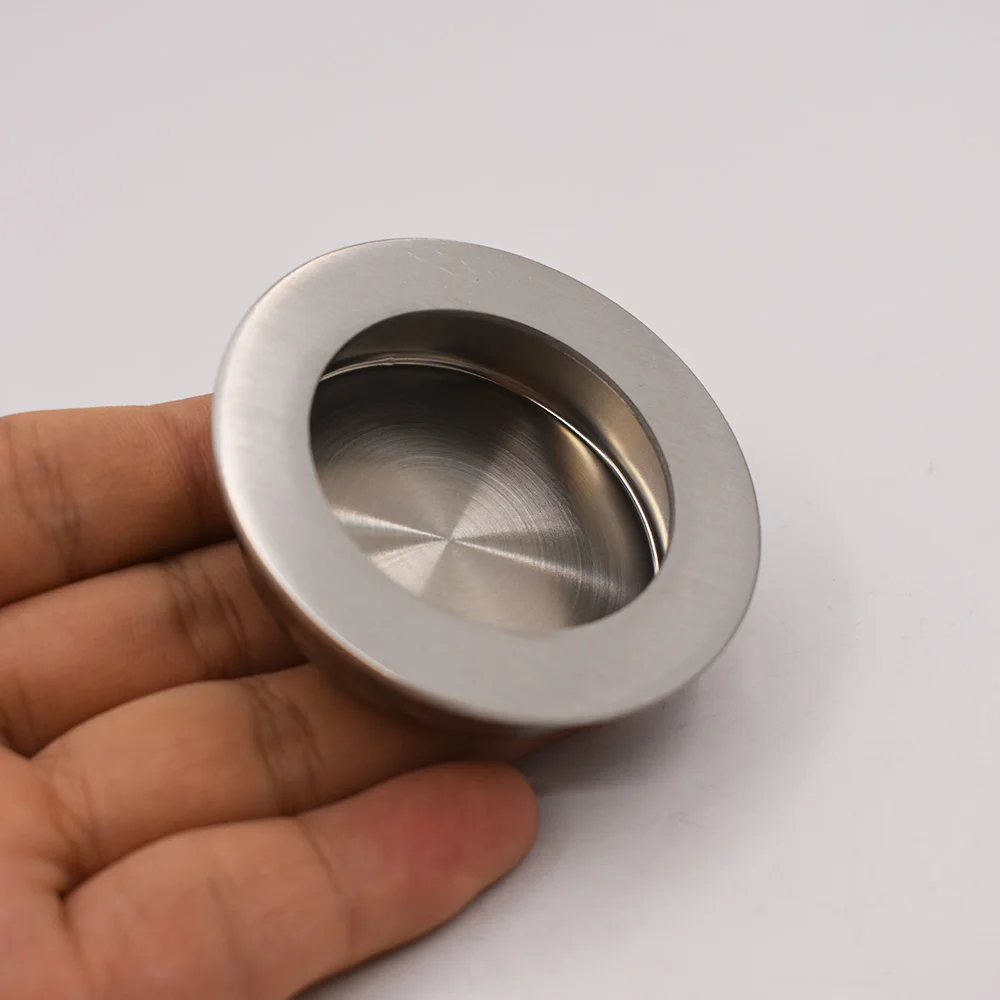 Ручка из нержавеющей стали 201/304 длина от отверстия до 50 мм Скрытые ручки шкафа |