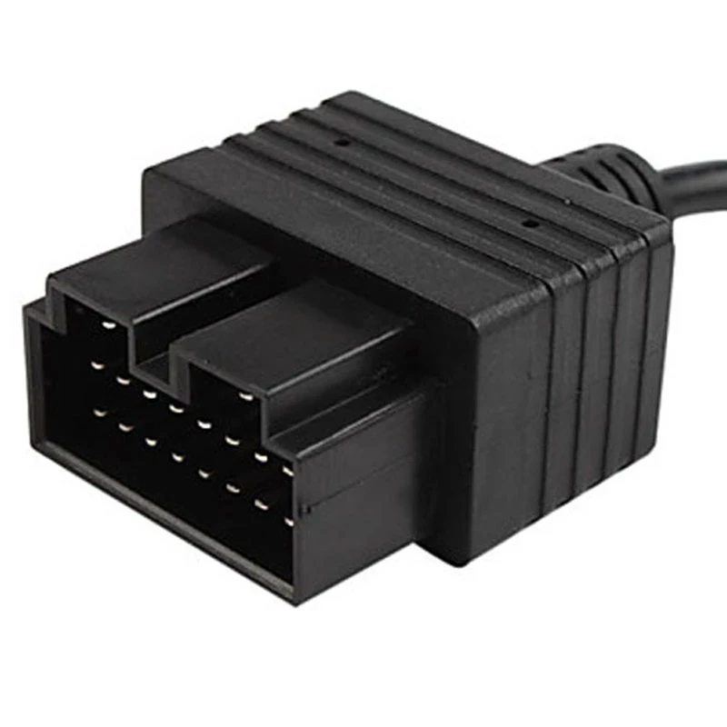 Кабель OBD2 для KIA диагностический инструмент 20 Pin-16 Pin OBDII считыватель кодов адаптер