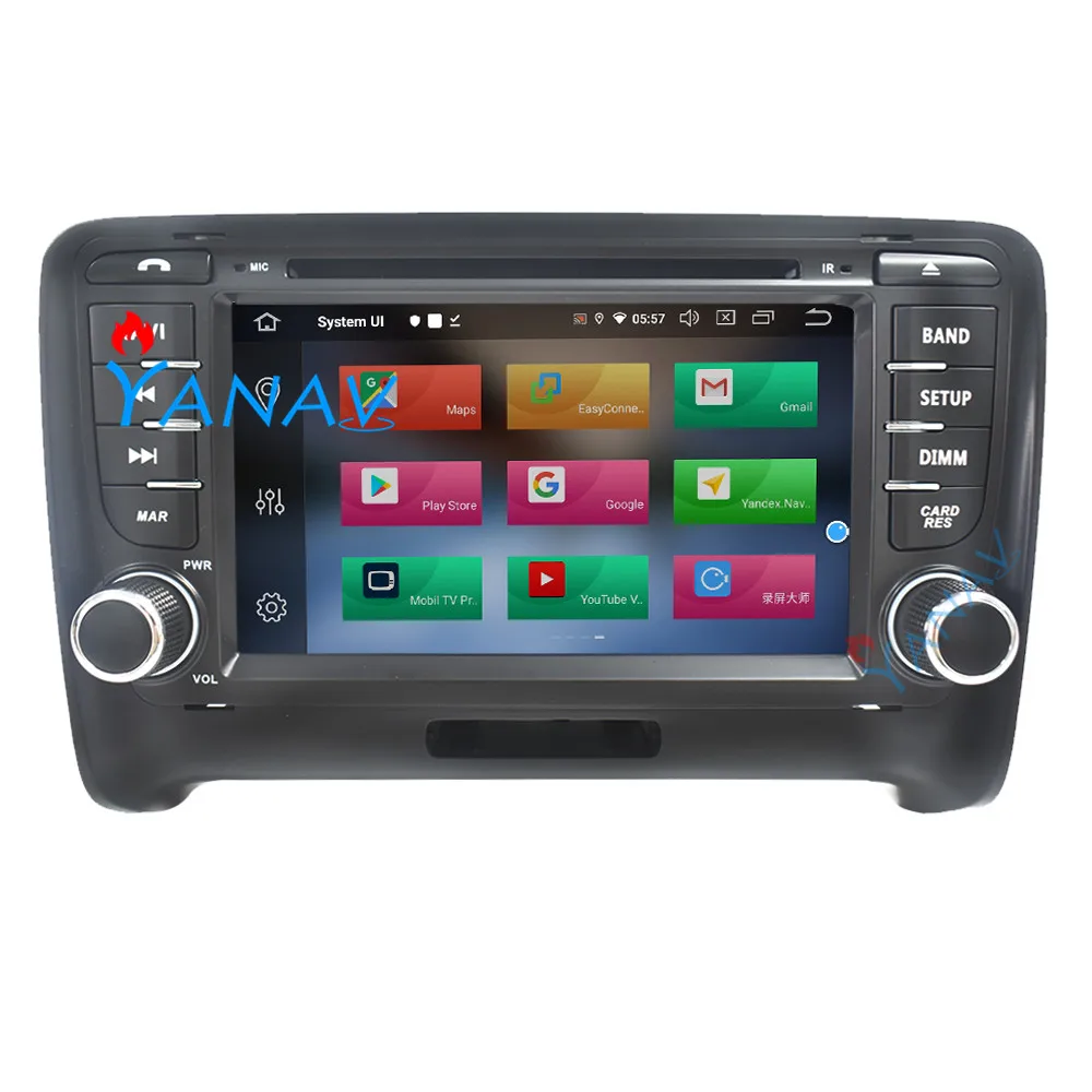 Система Android автомобильное радио GPS навигация для Audi TT MK2 8J 2006 2013 автомобильный