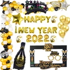 Новогоднее украшение золото 2022 воздушные шары из фольги в виде цифр шар в форме арки реквизит для Фотокабины подарок Новый год товары для вечевечерние новый год 2022