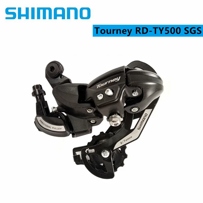 

Shimano Tourney TY500 Rear Derailleur 6/7 Speed For MTB Mountain Bike Bicycle RD-TY500-SGS SIS Index Shifting Drivetrains
