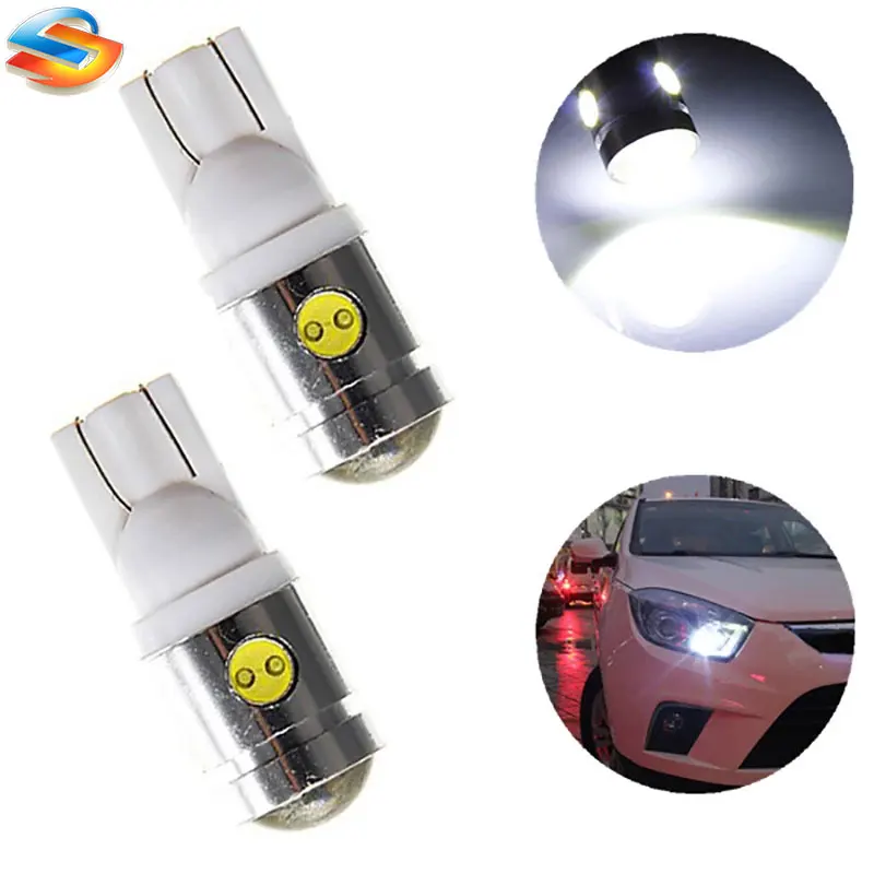 2 шт. светодиодсветильник лампы T10 W5W 501 194 168 Q5 LED 5 W | Автомобили и мотоциклы