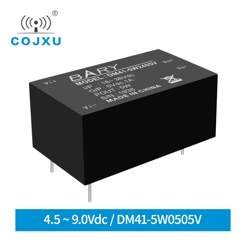 Модуль питания 5 Вт DC DIP 4 9.5Vdc широкий напряжение изоляции Buck DM41 5W0505V используется