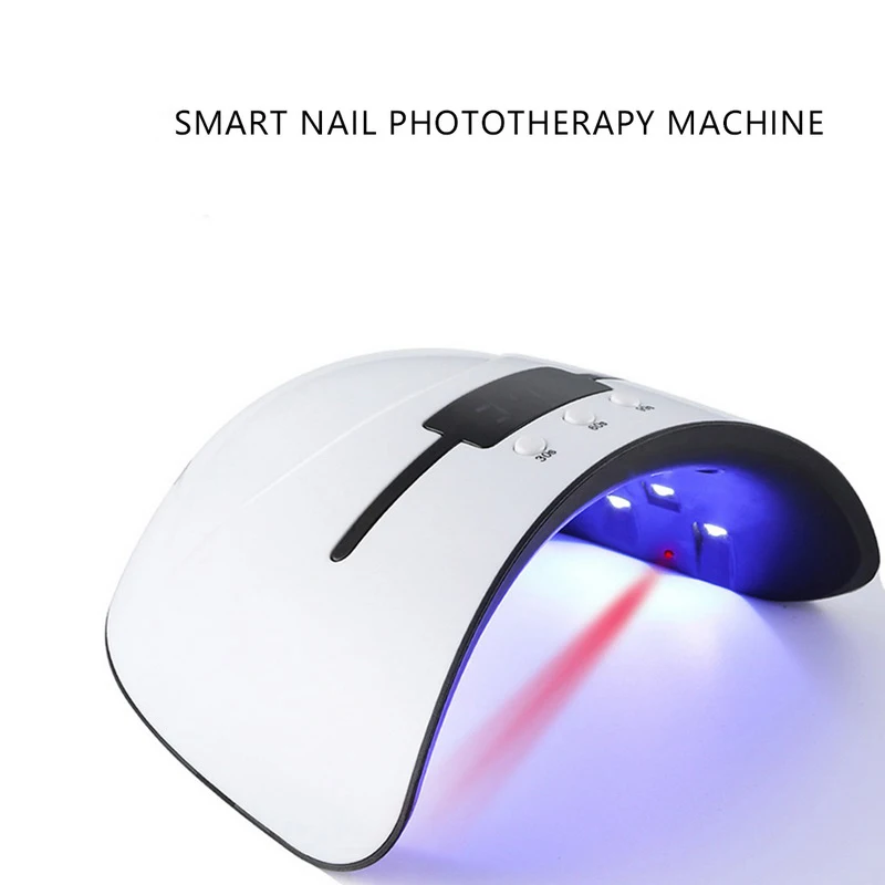 УФ лампа для ногтей 24 Вт Сушилка всех типов геля 12 светодиодных ламп USB 30s 60s 90s