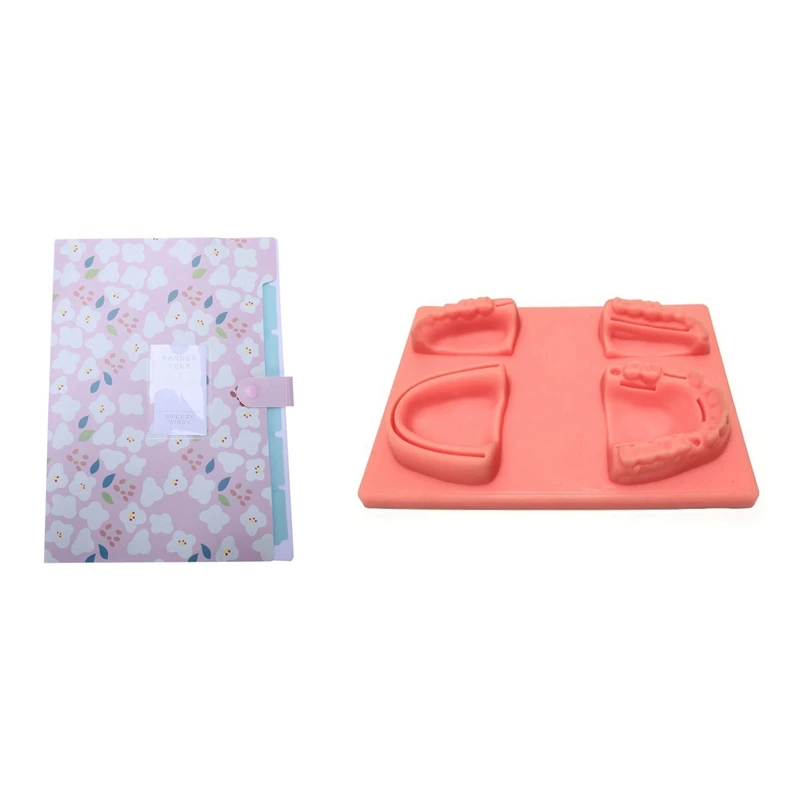 

Skydue Цветочная печатная папка для документов типа «гармошка» с фотографией