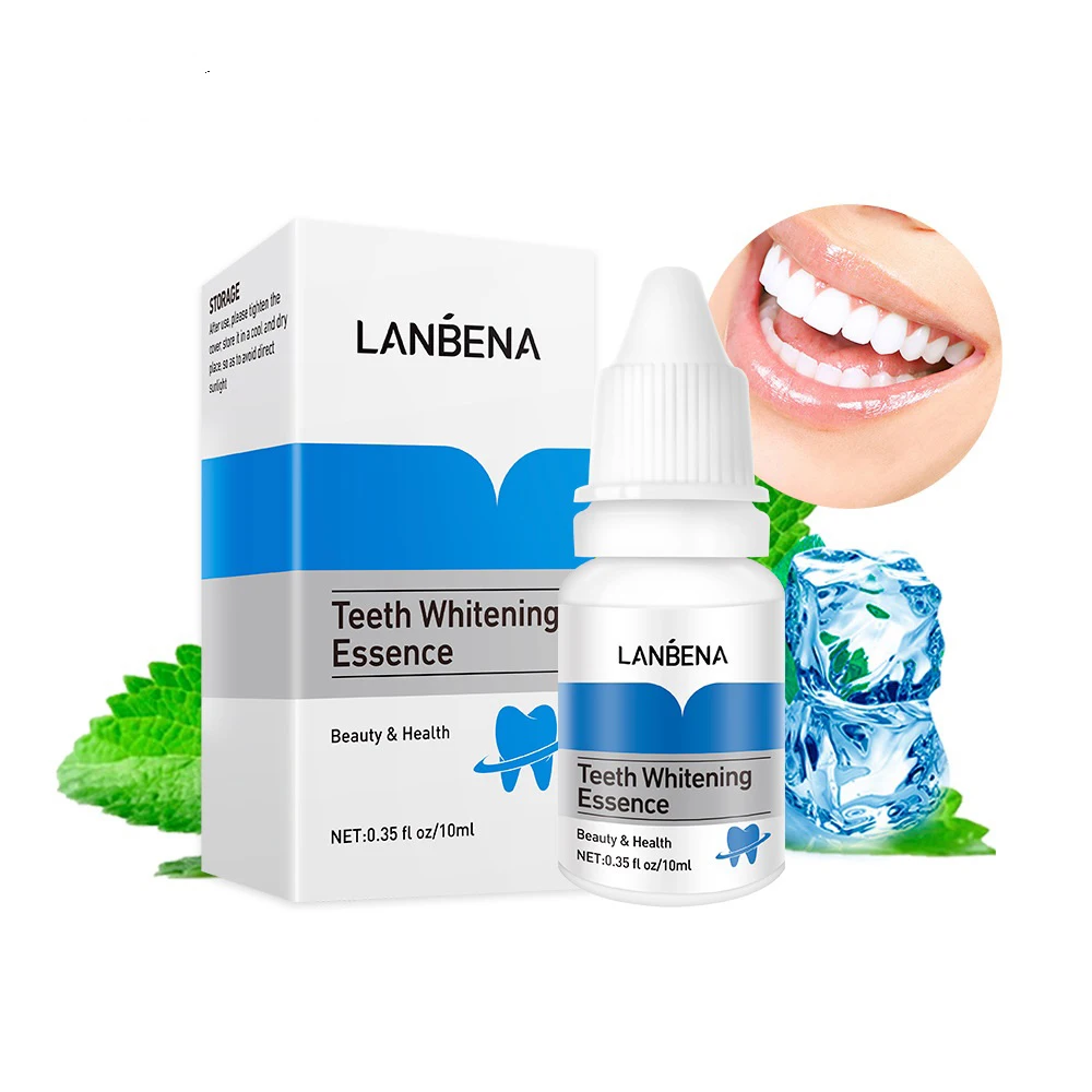 

LANBENA Отбеливание зубов сыворотка гель гигиена полости рта эффективное удаление пятен Зубная Паста зубная паста уход за зубами