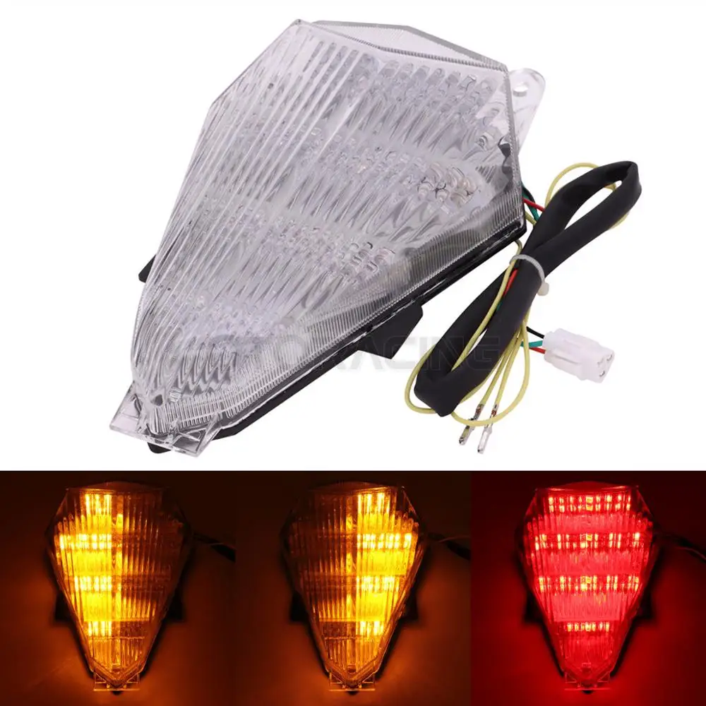 

Motorcycle LED Brake Turn Signals Tail Lights For Yamaha YZF600 YZF-R6 YZFR6 YZF R6 2006 2007 2008 2009 2010 2011 2012 2013