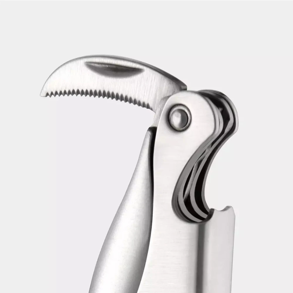 

Youpin CircleJoy Stainless Steel Wine Bottle Corkscrew Wine Bottle Opener Multi-Function Household Can Opener Tool For Kitchen
