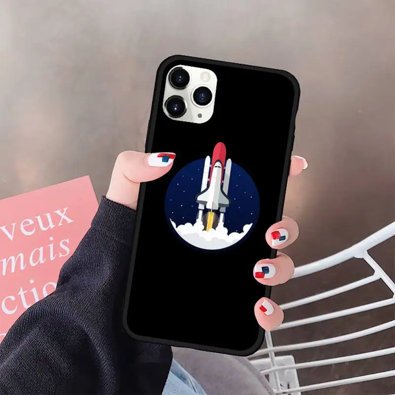 

Rocket Lift Off Phone Case For IPhone 12 Pro Max 6 6s 7 8 Plus XS XR 12mini Se 2020 Iphone 11 Pro Max Case