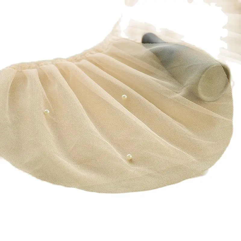 1 м плиссированная бисерная кружевная ткань вышивка лента 25 см шитье блестками