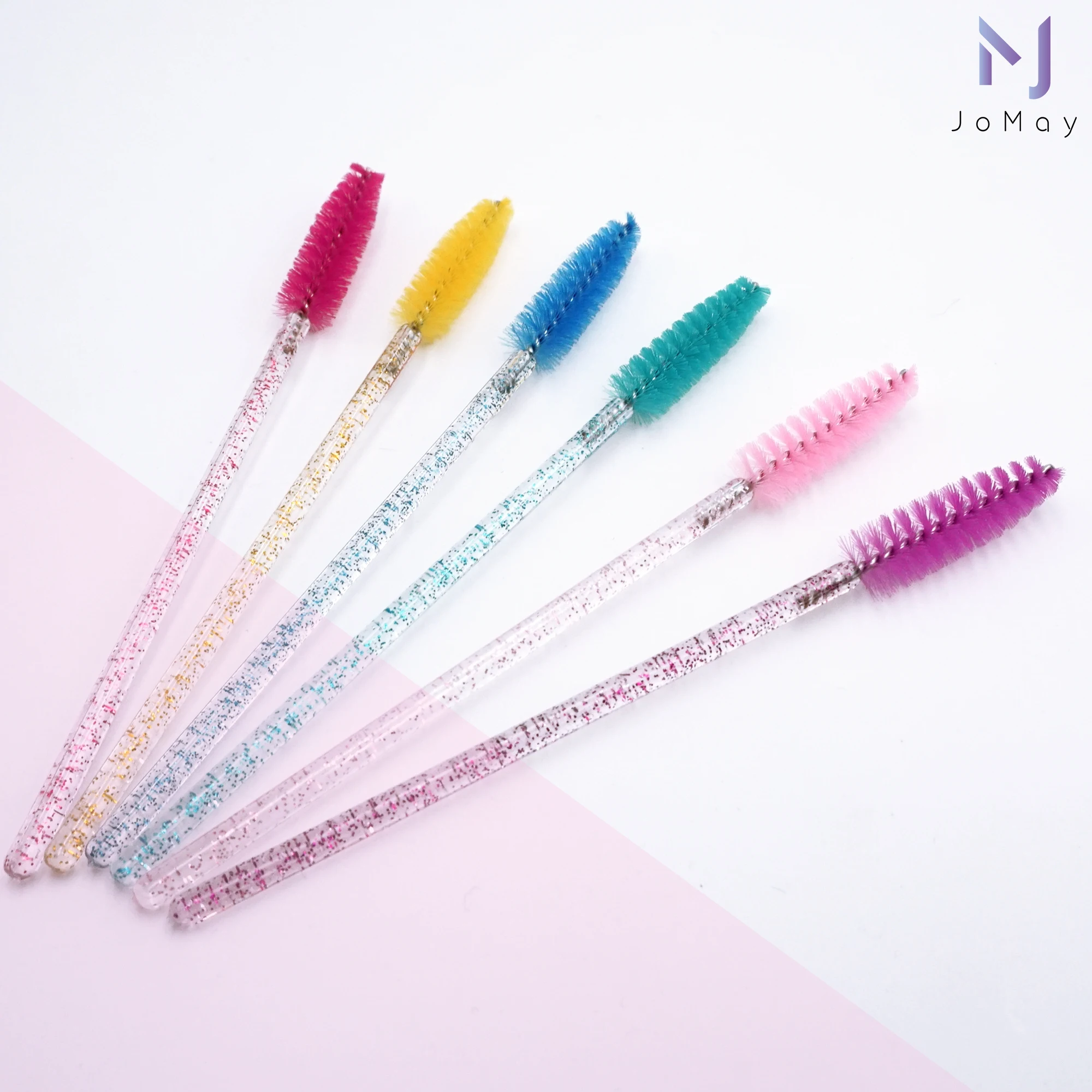 

New Good Quality Disposable 50 Pcs/Pack Eyelash Eye Lash Makeup Brush Mini Mascara Wands Brush Eyelash Extension Tool