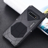 imatch aluminum metal armor silicone shockproof cover for samsung galaxy s10 plus s10 dirt shock proof phone case