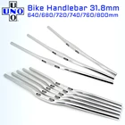 UNO велосипедный руль Алюминий сплав MTB руль для велосипеда, руль для шоссейного велосипеда, руль 31,8 мм * 720740800 мм Uno рулевого колеса Запчасти