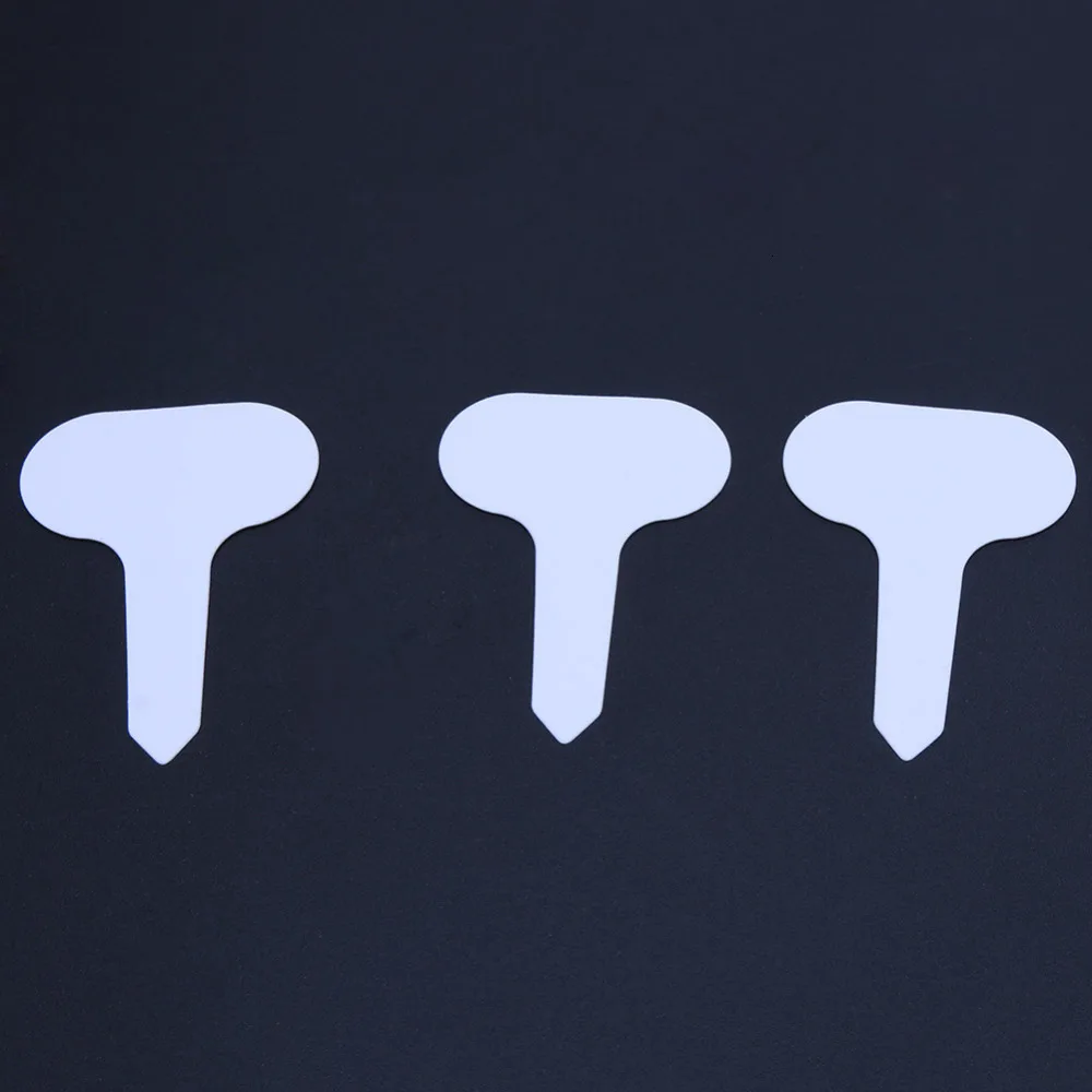 100 шт./лот тег для растений Т-образные пластиковые детские садовые ярлыки цветок