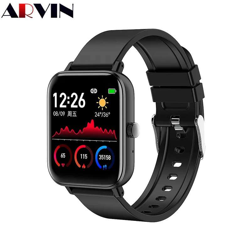 Arvin Man Смарт часы 2020 женский браслет H8 Weather Sport Smartwatch Android Interactive Music Play фитнес трекер