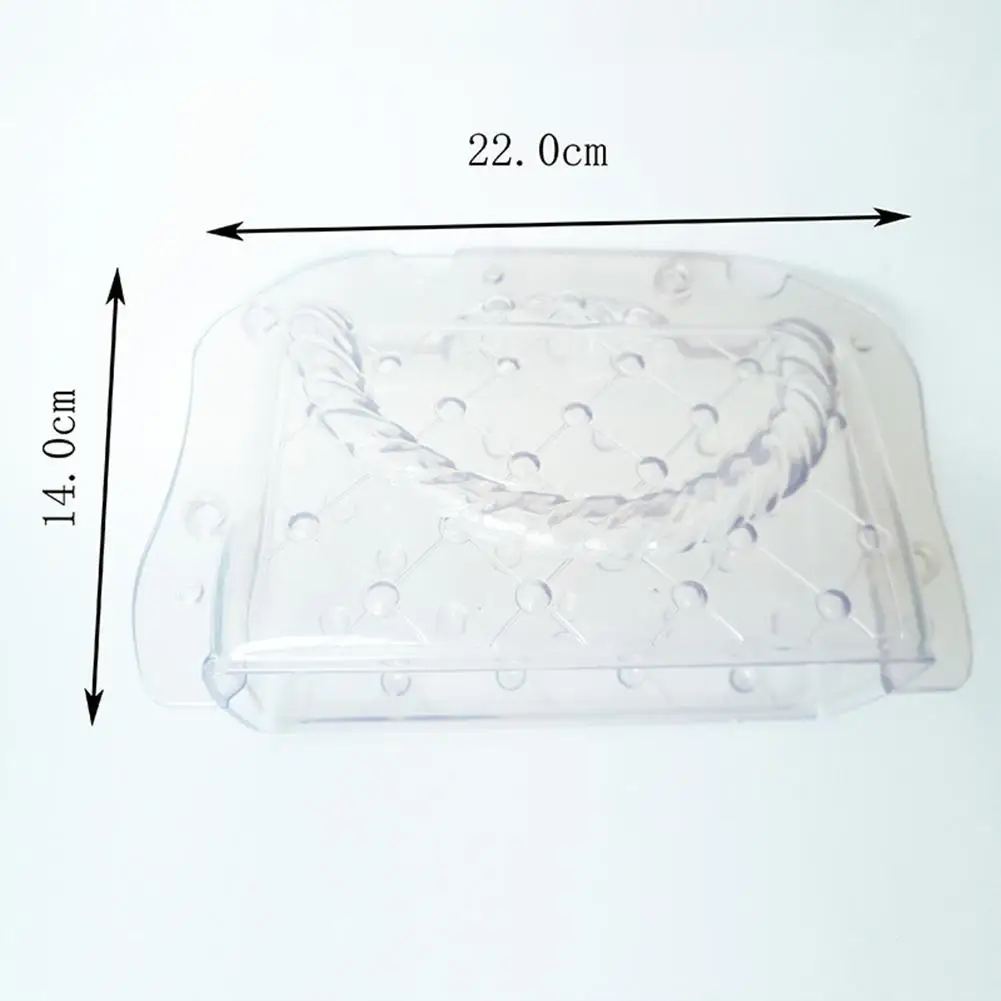 

Chocolate Transparent Mould 3D Handbag-Shaped Baking Mold Candy Plastic Baking Tools Cake Decorating Tools Kitchen Tools