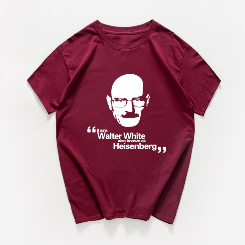 Женские хлопковые футболки в стиле хип-хоп heisenberg уличная футболка размера плюс