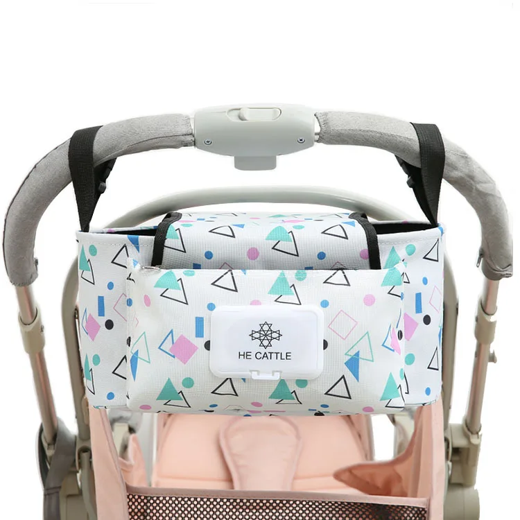 

2019 Stroller Bag Organizer Stroller Accessories Travel Outdoor Diaper Bag Baby Care Carriage Pram Pushchair Hanger Mummy Bag