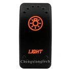 Оранжевый Светодиодный светильник-автомобиль Лодка Караван морской кулисный переключатель-лазерный съемный светильник-12 в 24 В для Carling ARB NARVA 4x4-водонепроницаемый