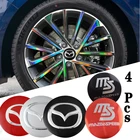 4 шт., декоративные наклейки для Mazda 6 2 3 Ms CX3 CX4 CX5 CX7 CX9 CX30 RX8 MX5 MX3 MpS