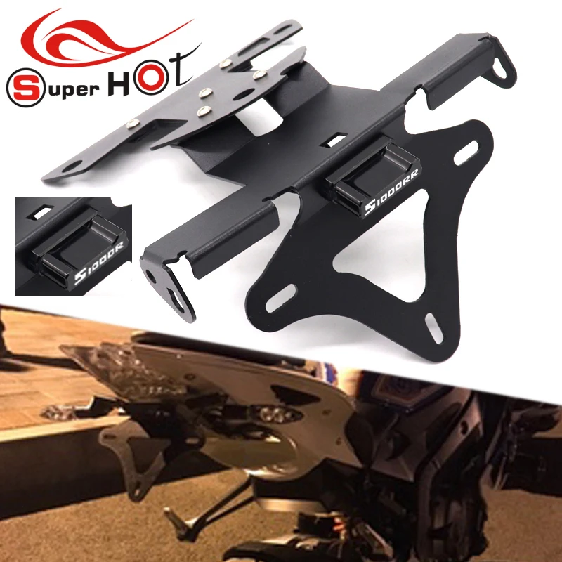 

License Plate Holder for BMW S1000RR HP4 2010-2018 S1000R 2014-2018 S 1000RR R Accessories Tail Tidy Fender Eliminator Bracket