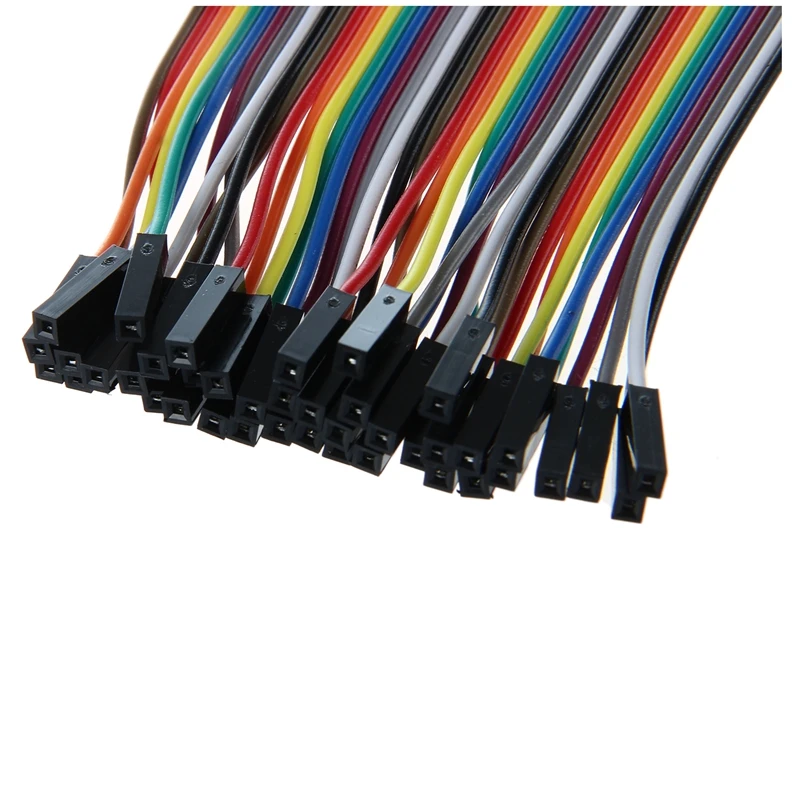 20 см длина F/F гибкий макетный Соединительный кабель провод 40 шт | Строительство и