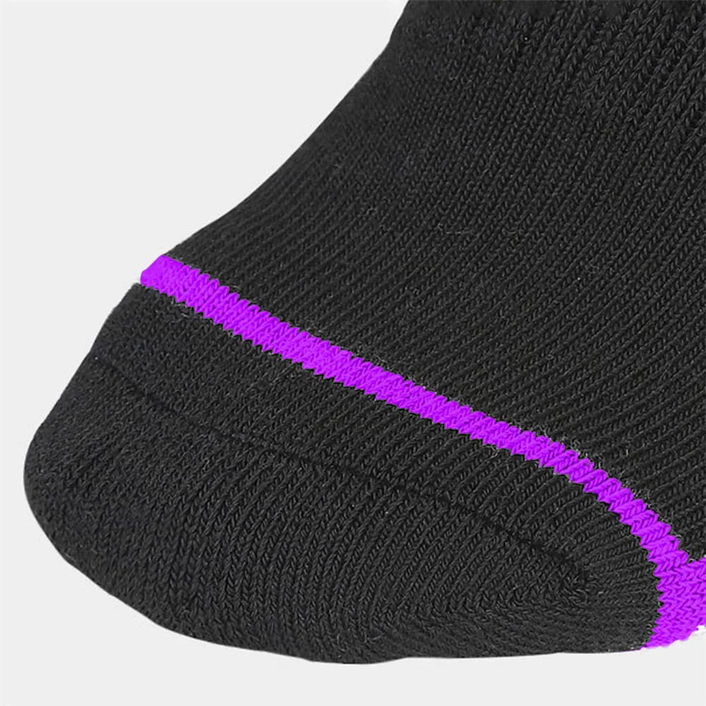 1 пара износостойких зимних лыжных носков уличные спортивные хлопковые теплые