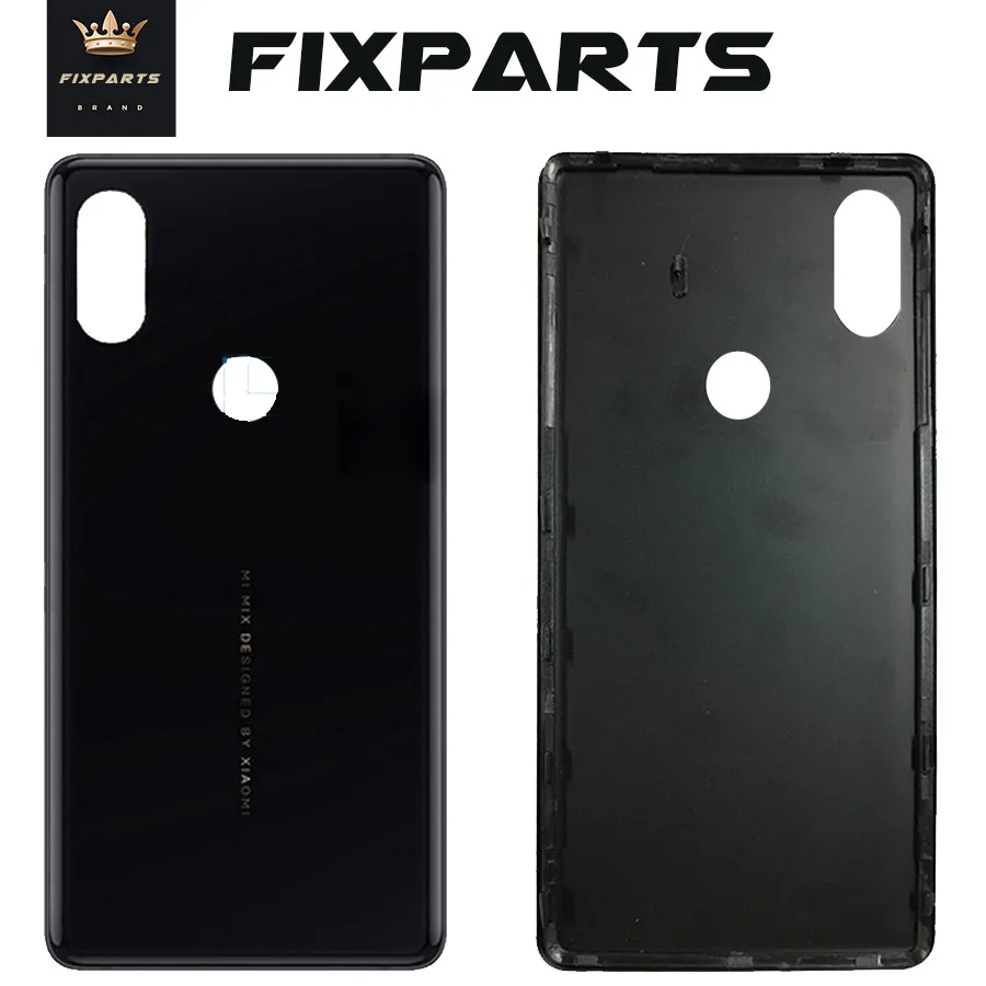 Для Xiaomi Mi MIX 2 S крышка батареи Задняя стеклянная дверь корпус панель Mix2s для Xaomi Xiomi