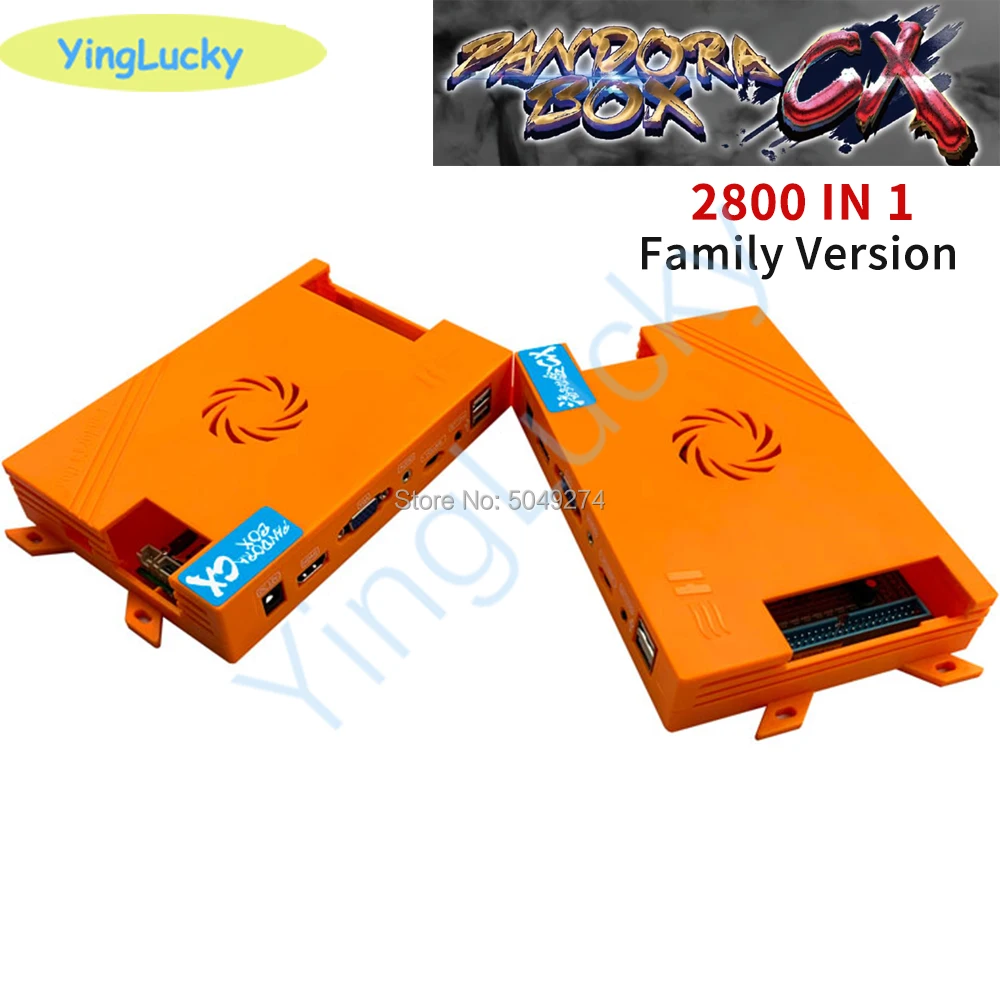 Новая модель Pandora Box CX аркадная версия JAMMA Multi Games настольная 2800 в 1 Поддержка HDMI VGA CRT