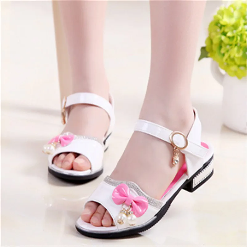Популярные сандалии для девочек Летняя детская обувь Бренд 2020 года Детские с