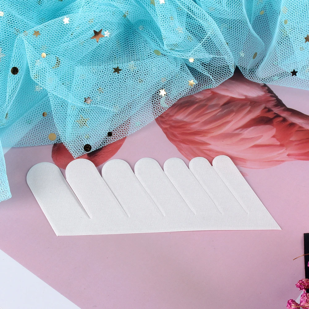 6 шт./пакет для ухода за ногтями стекловолокно завернутый УФ-гель акриловый