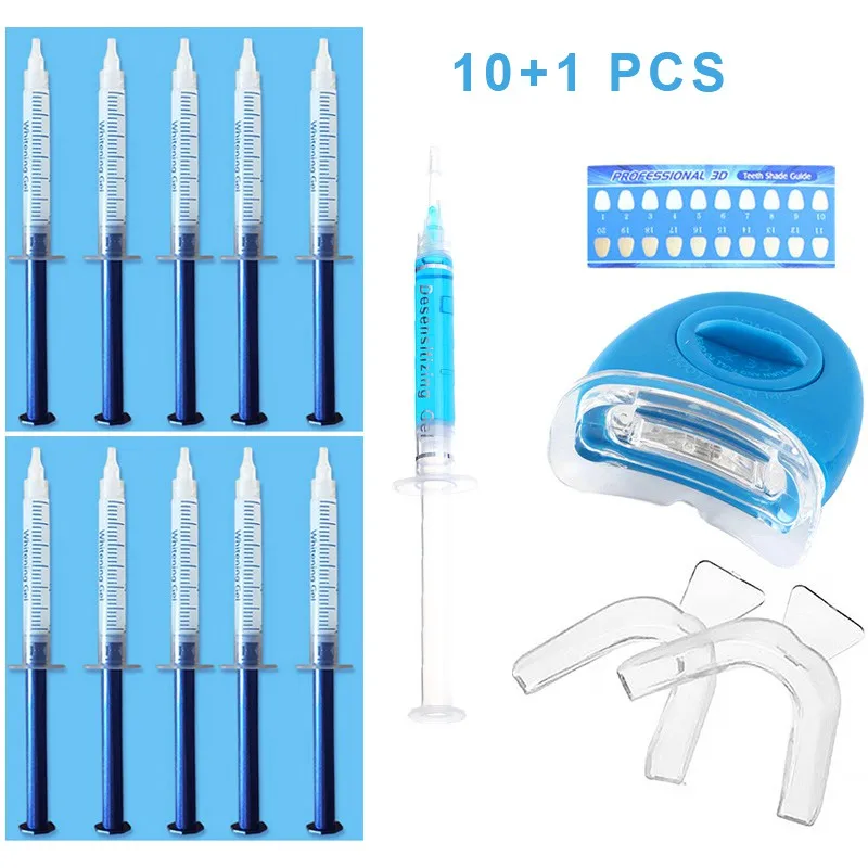 Новый набор для отбеливания зубов 44% всесторонний уход за полостью рта гель