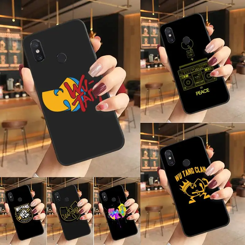 

Wu Tang Clan Phone Case For Xiaomi Redmi Note8A 7 5 Note8pro 8T 9Pro TPU Coque for note6pro Funda Capa