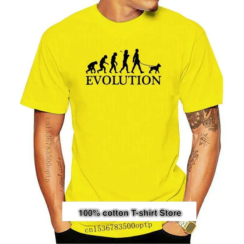 

Camiseta de hombre de la Evolution de los питбултерьер, nueva, Gift