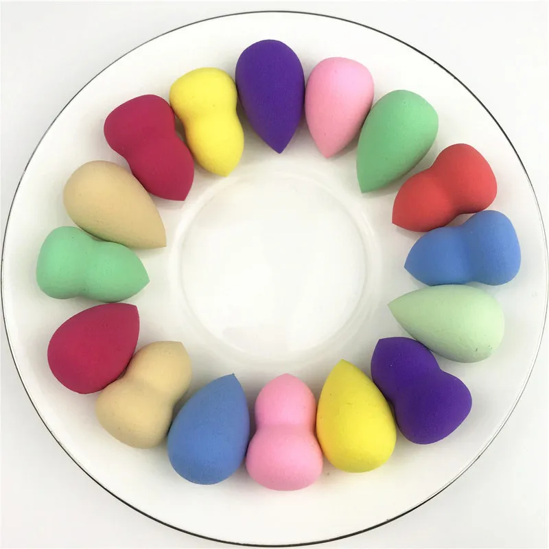 10 шт./партия мини губка для макияжа в форме капли воды| |