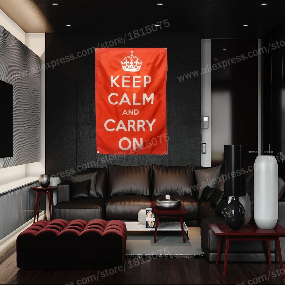 Музыкальный флаг рок баннер из полиэстера 96 см * 144 подвесной на стену 4 люверса