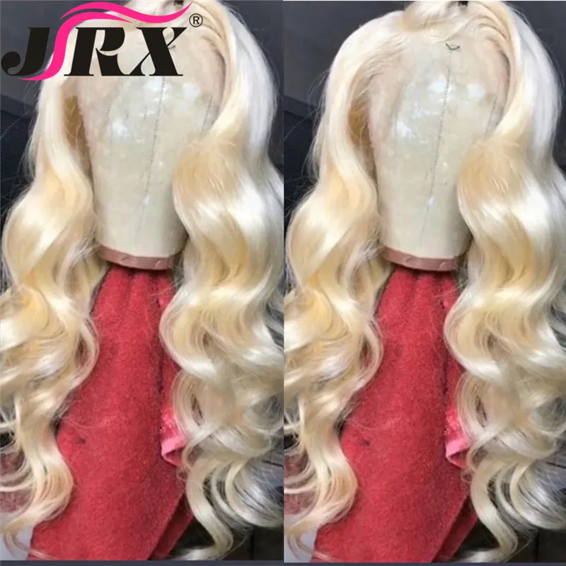 Блонд 613 цветные Реми бразильские волосы кружевные передние парики prepucked