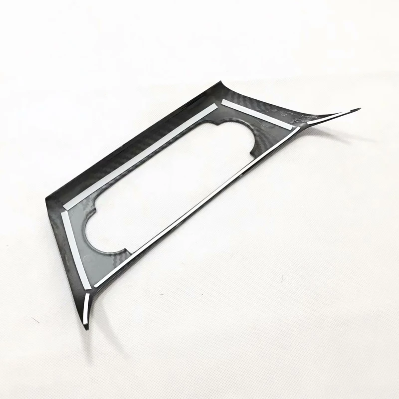 

Fit for Mitsubishi Eclipse Cross 2018-2020 Carbon Fiber Style Car Accessories Interior Air Condition Adjustment Frame Trim 1PCS
