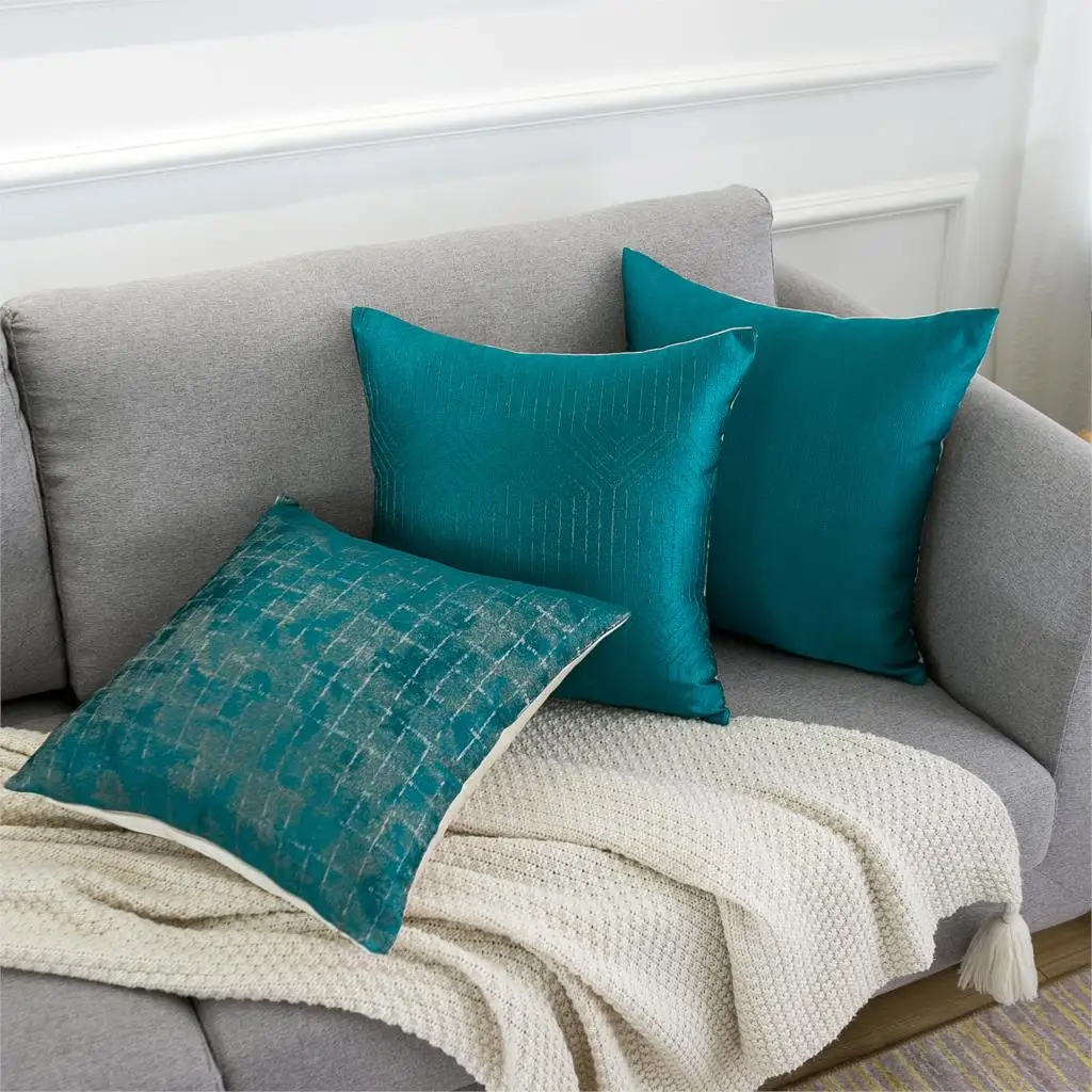 Зеленые декоративные Чехлы для подушек зеленые подушки роскошные CoverHome Decoration