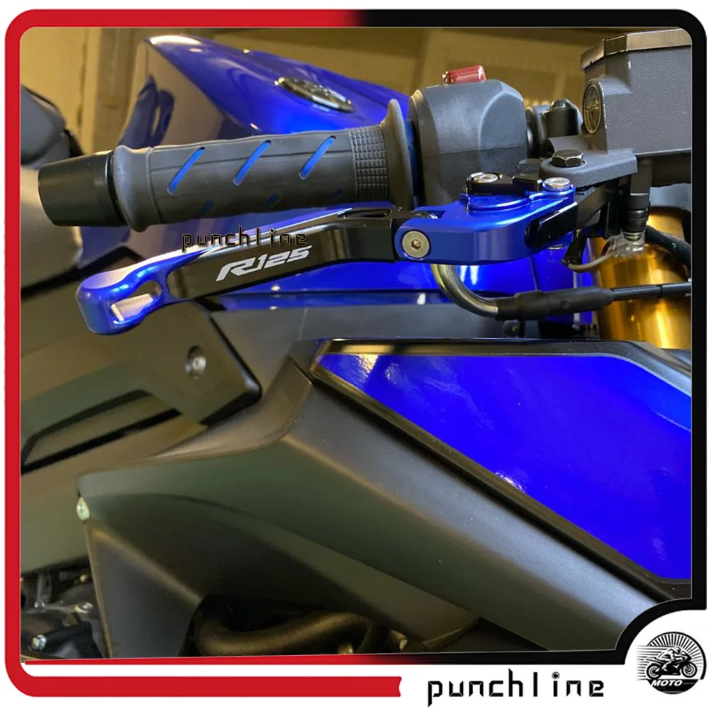 Складные Выдвижные рычаги тормозной муфты для YAMAHA YZF R125 R 125 2014 2015 2016 2017|Рычаги