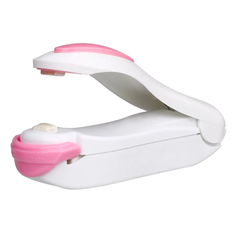 

Portable Mini Sealer Home Heat Bag Plastic Food Snacks Bag Sealing Machine Food Packaging Kitchen Storage Bag Clips Gadget