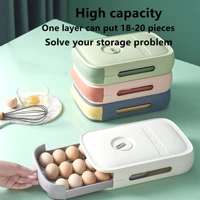 plastic storage containers drawer organizer boxe plastic box with lid storage egg refrigerator kitchen organizer drawer egg tray