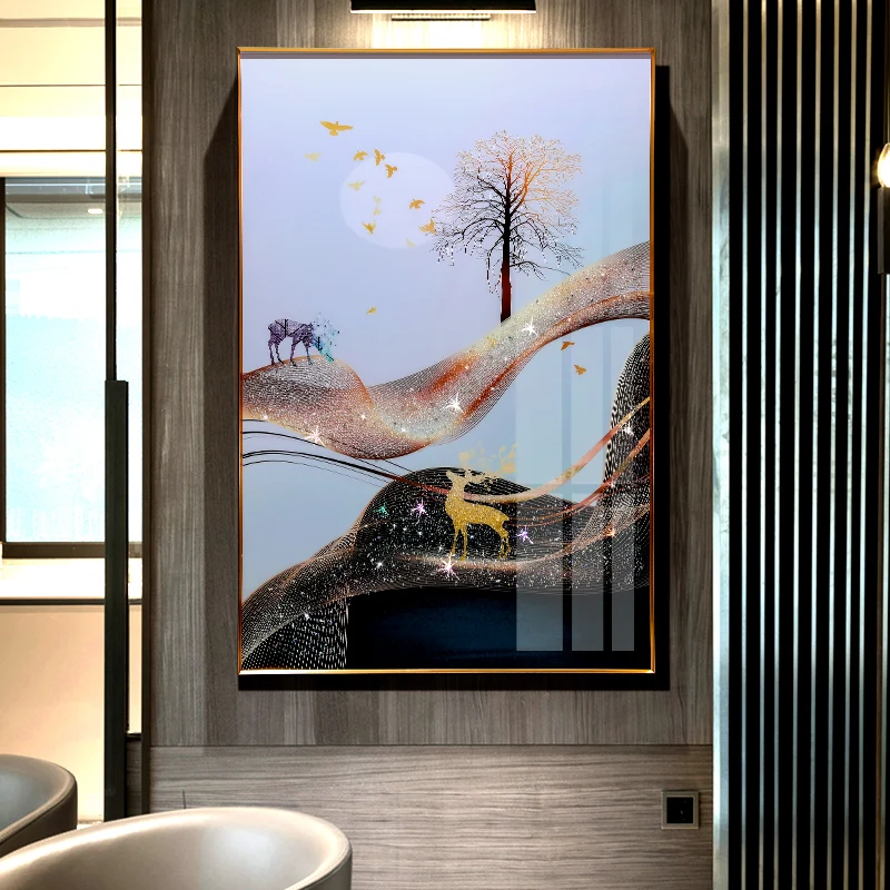 Подвесная картина для коридора коридора|Рисование и каллиграфия| |