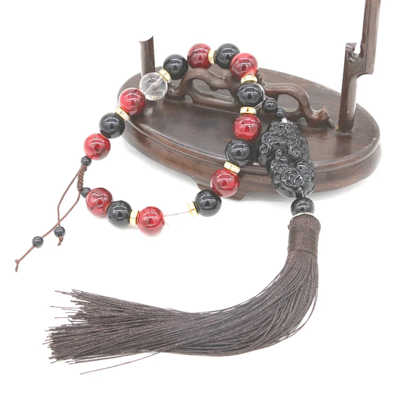 Бусины Будды Автомобильное зеркало заднего вида подвесные автомобильные