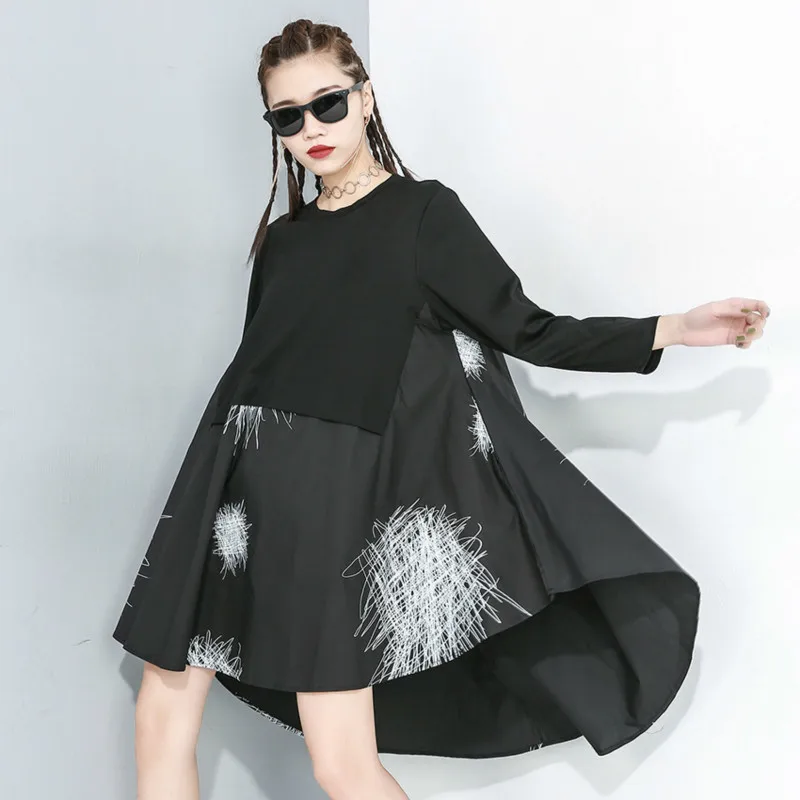 Max LuLu 2020 весенние корейские модные дизайнерские женские свободные платья женское