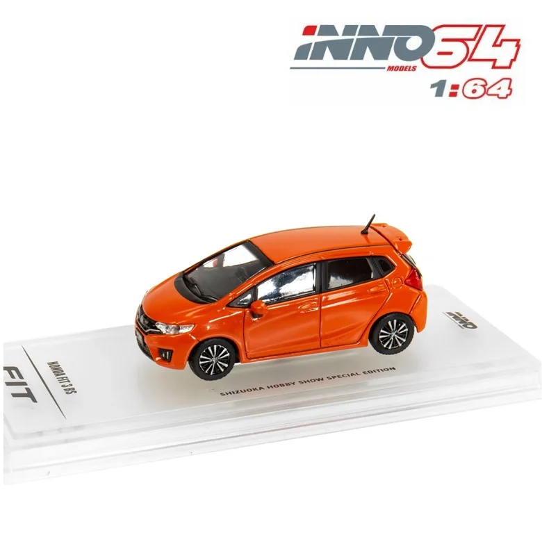 INNO64 1: 64 Honda Fit 3 RS Orange SHIZUOKA Hobby Show Special Edition литая модель автомобиля